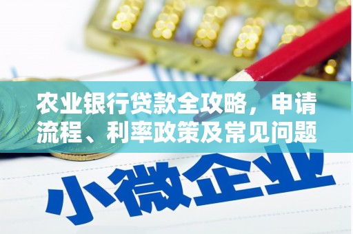 东阳农业银行贷款全攻略，申请流程、利率政策及常见问题解析